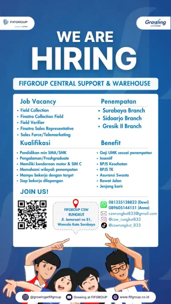 WE ARE HIRING FIFGROUP