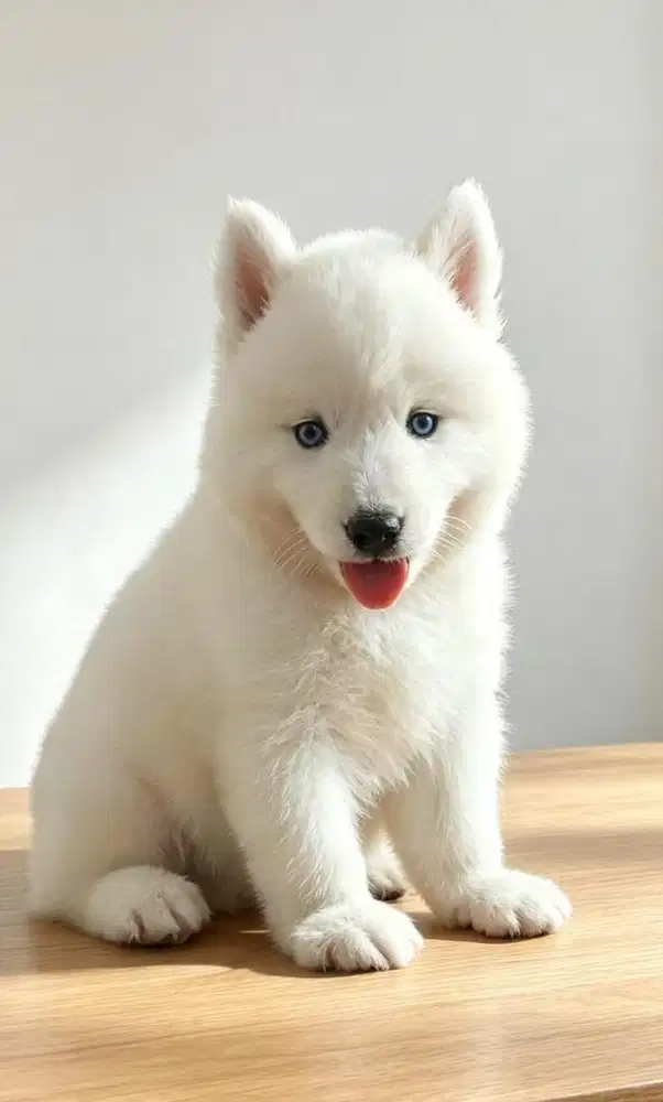 SIBERIAN HUSKY ALL WHITE (BETINA)