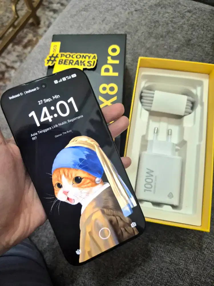 POCO X8 PRO BLACK 12/512 MULUS