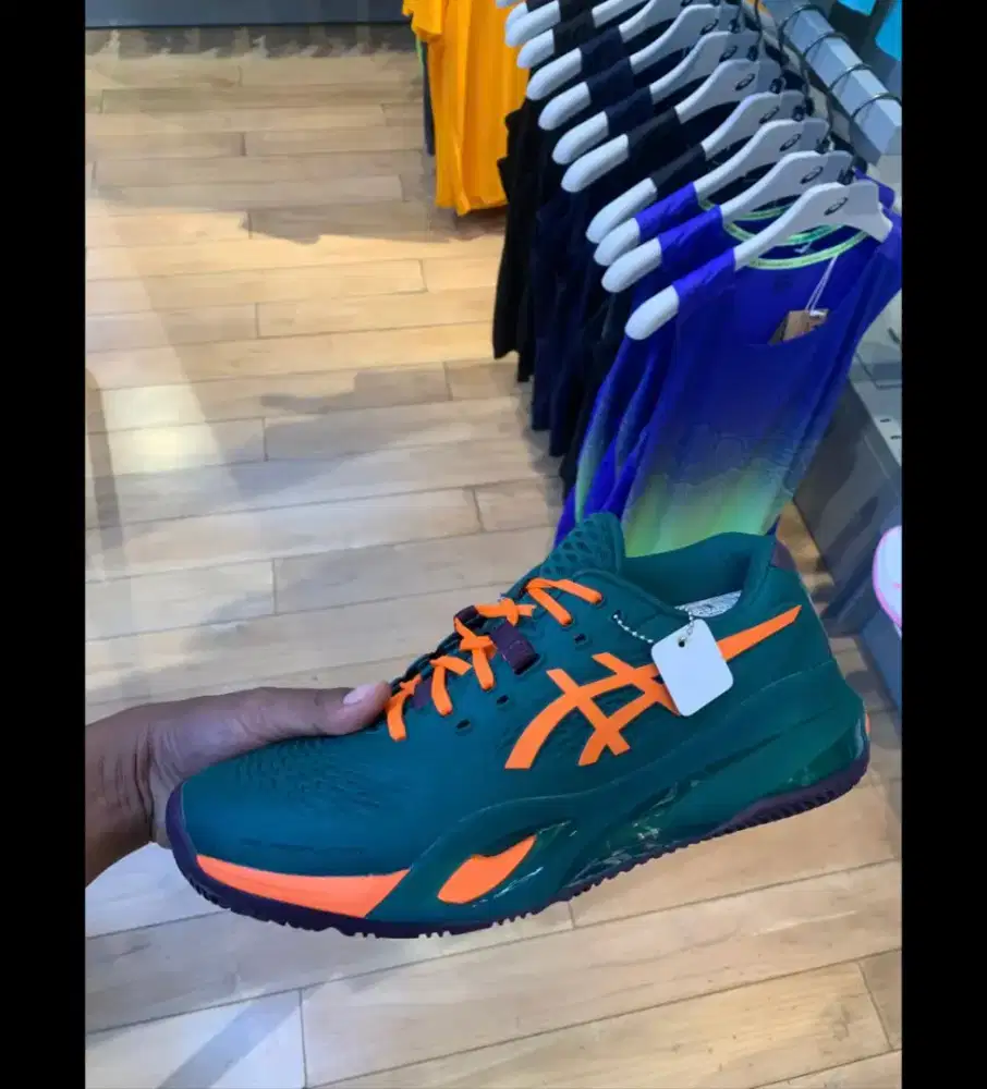 ASICS GEL-RESOLUTION X PADEL Jewel Green/Energy Orange 44 / 10