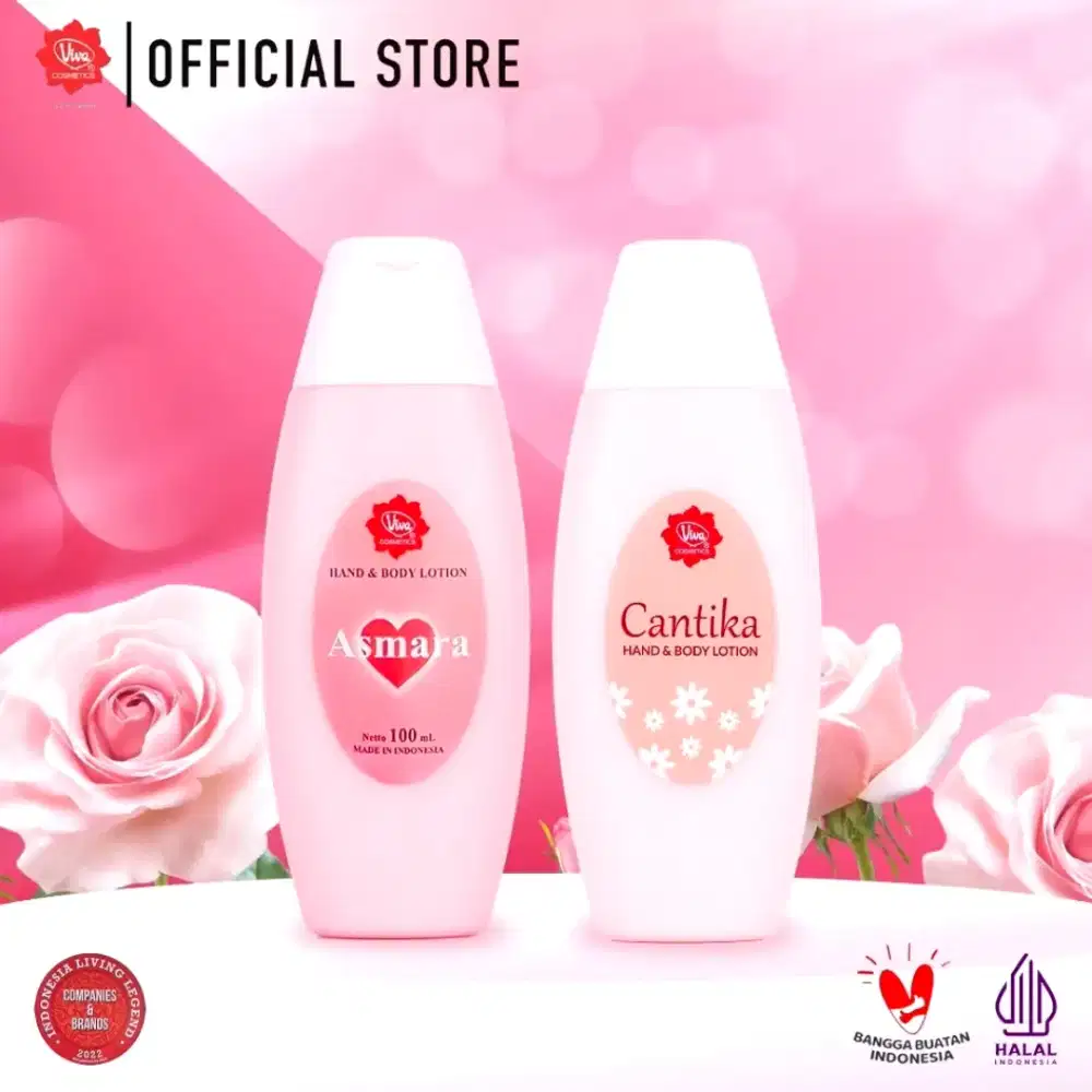 Viva hand and body lotion cantika 100ml