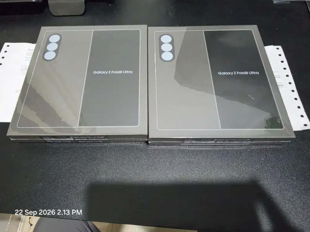 Samsung Z Fold 8 ULTRA 12/256 BNIB garansi RESMI SEIN Indonesia