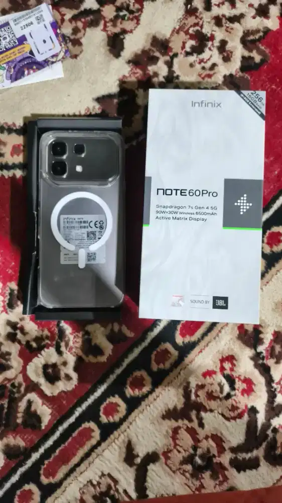 DIJUAL SATSET INFINIX NOTE 60 PRO 8/256 5G