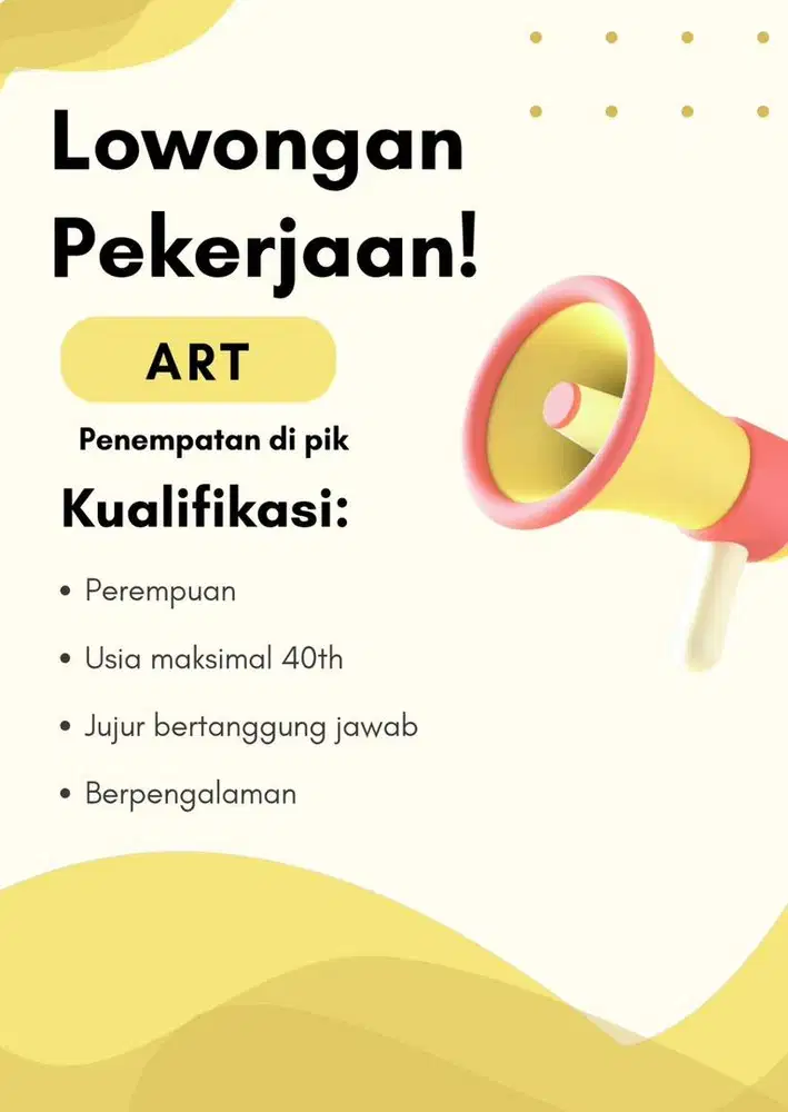 Di cari art penempatan di PIK