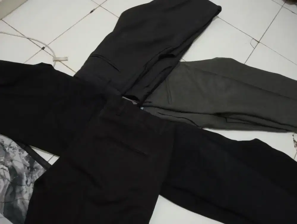 Dijual Celana Bahan Model Slimfit