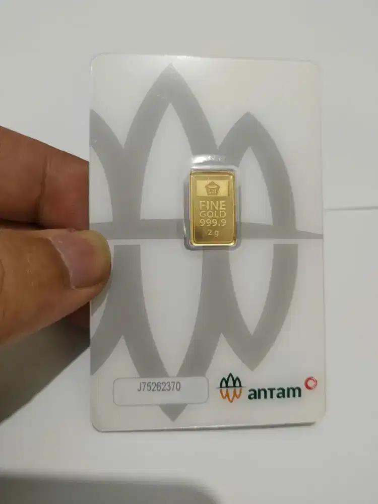 LM EMAS ANTAM 2 Gram, LOGAM MULIA ANTAM CERTIEYE