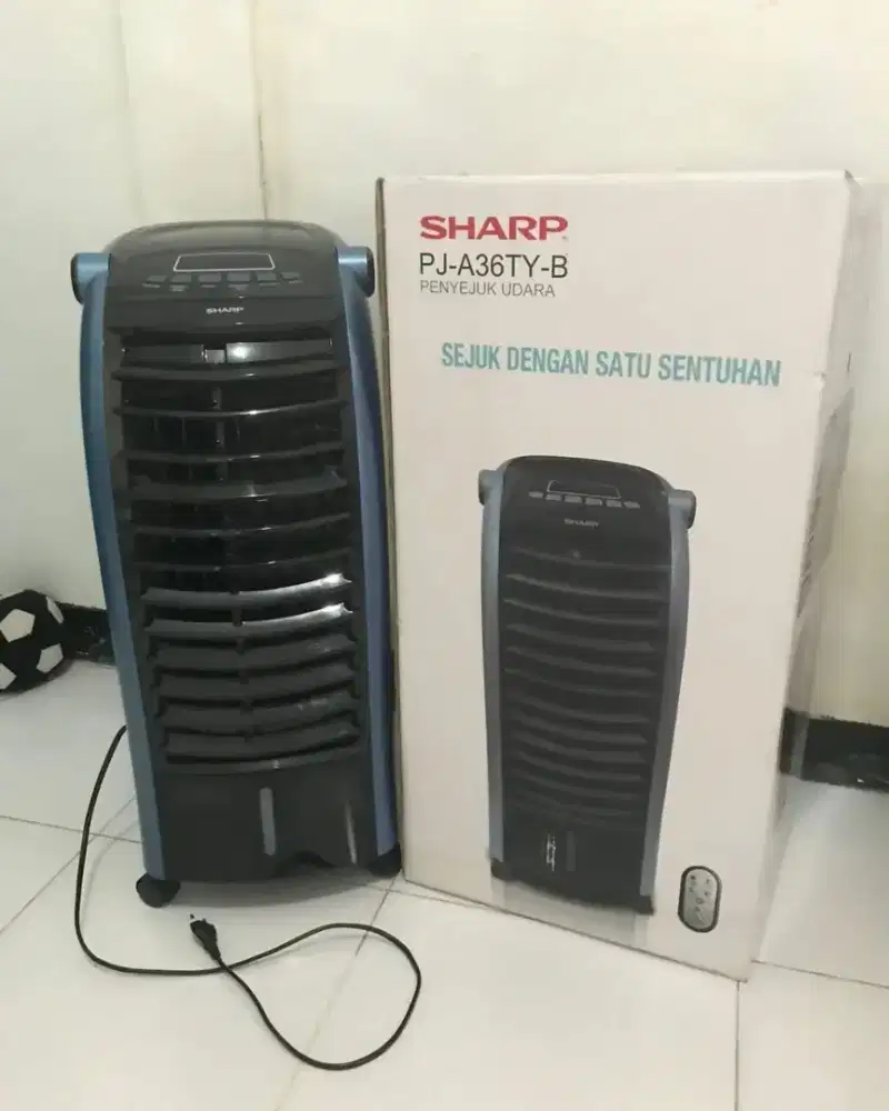 Air Cooler Sharp Fullset Garansi Nego Tipis