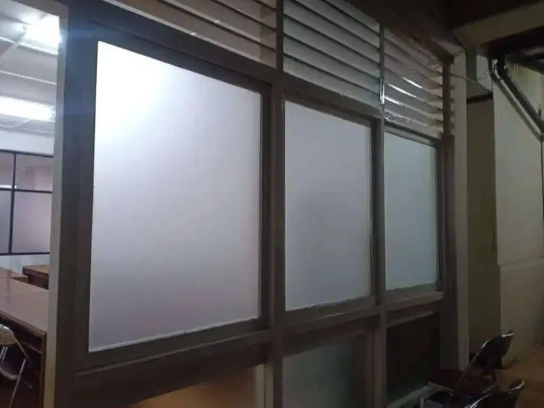 Tempat pesan order sticker kaca sanblast stiker buram ice & kaca film