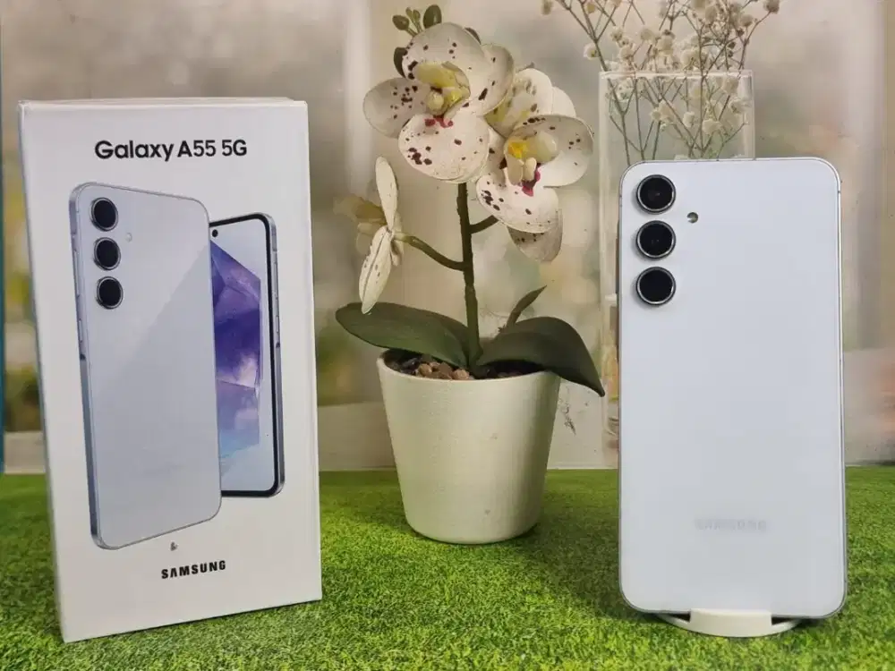 Samsung Galaxy A55 5G NFC 256G mulus fullset Resmi SEIN