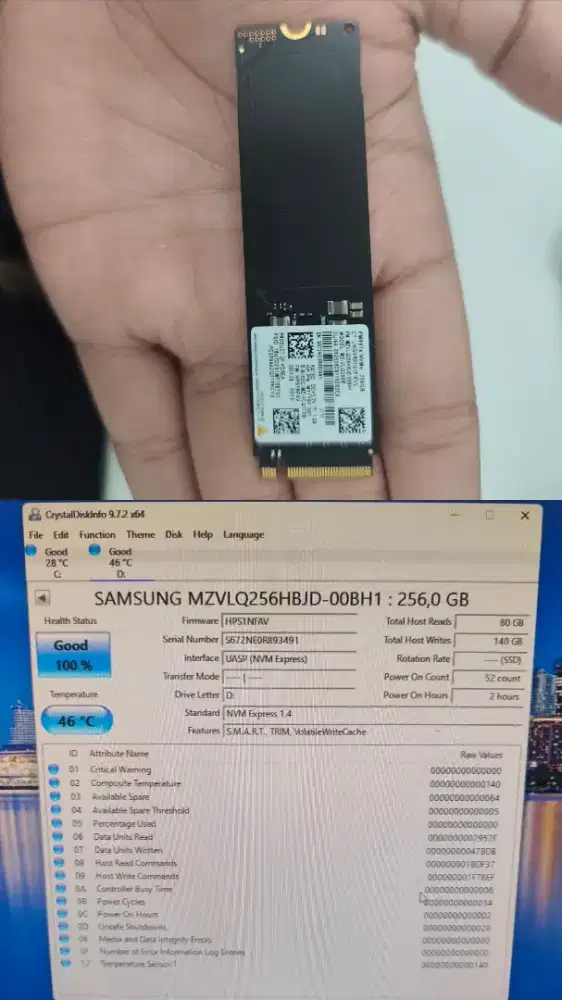 Jual SSD MICRON,SAMSUNG dan VERBATIM (SATA) 256gb