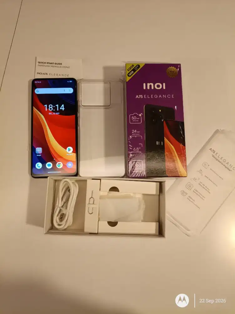 Inoi A75 Elegance Ram 8/512 GB NFC like New 100% BNOB