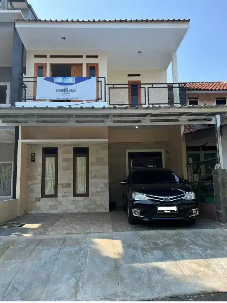 Dikontrakan Rumah Baru Renov, Cluster Tampak Siring Sentul City Owner