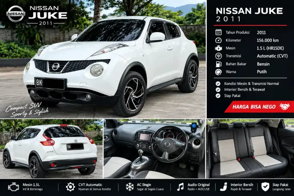 Nissan juke tahun 2011