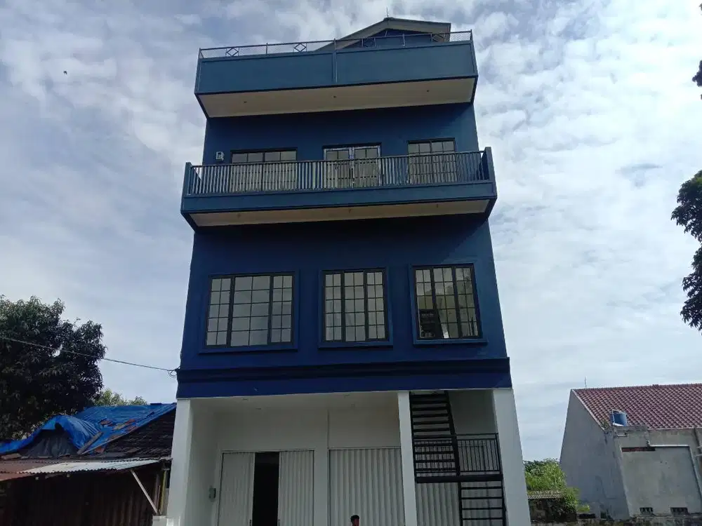 Dijual BU Ruko 4 Lantai, Lokasi Strategis, Bangunan Baru, SHM