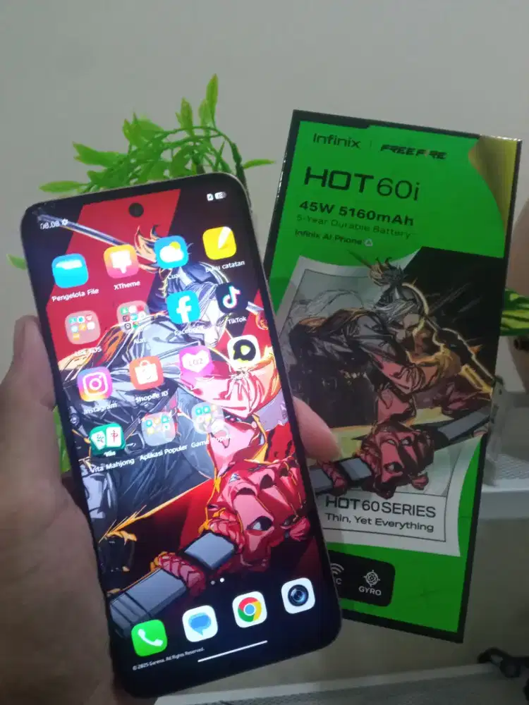 Infinix hot 60i 6/128 harga net