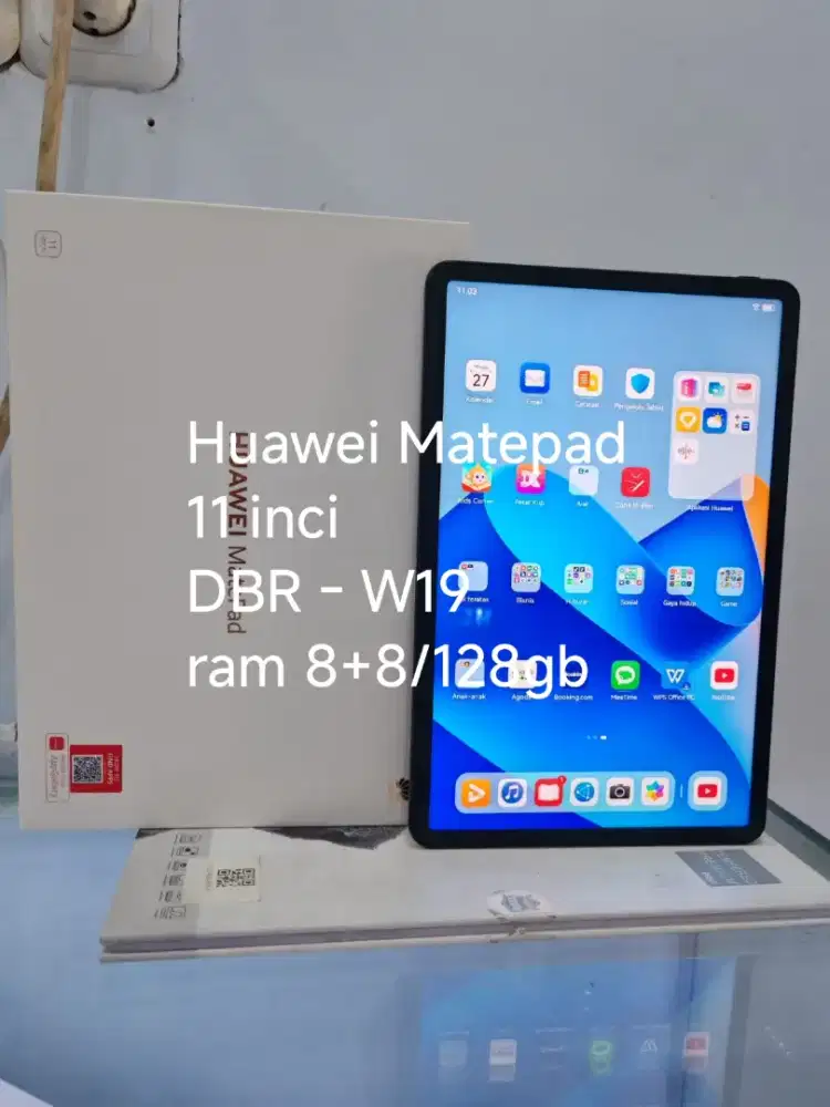 Huawei Matepad 11 inci ram 8+8/128gb