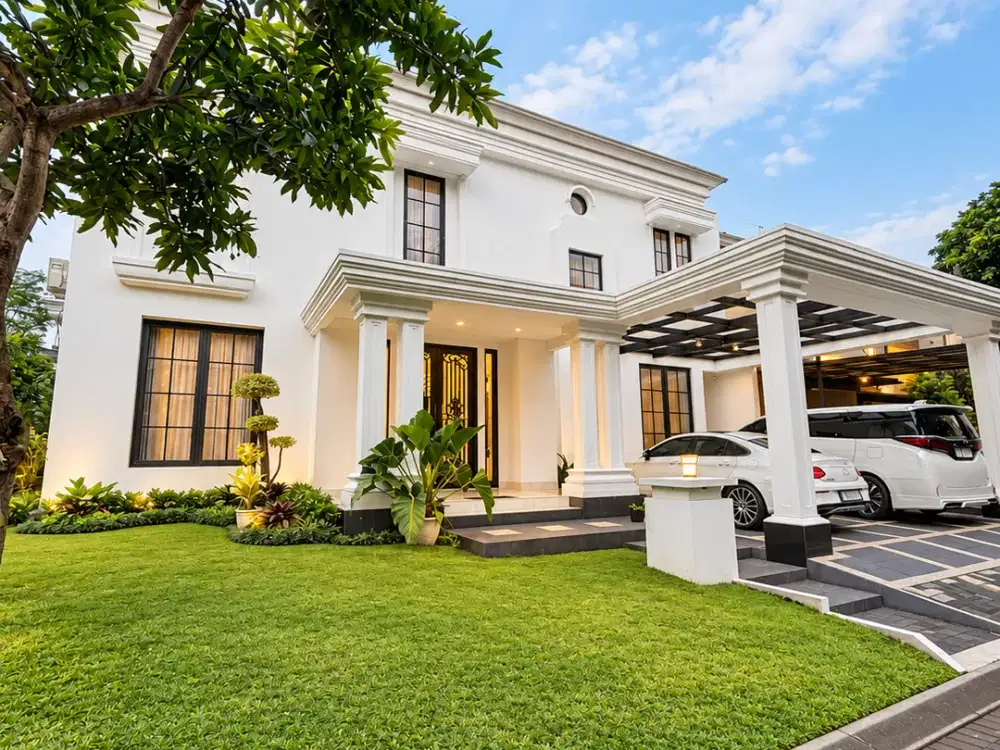Rumah Dijual Foresta BSD American Classic, Private Pool, Furnished
