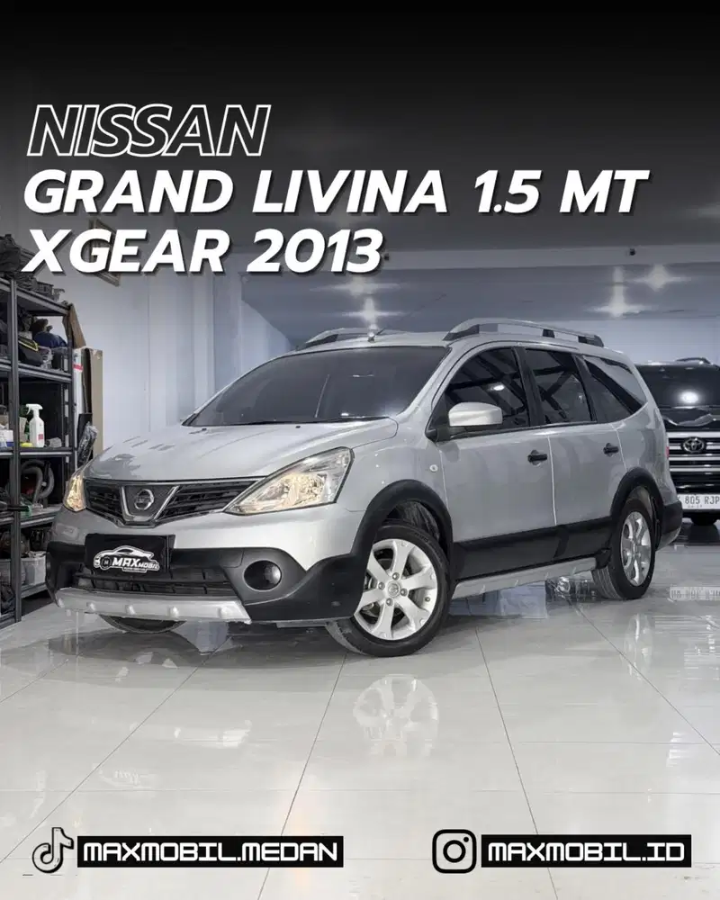 [ODO 40RB‼️] NISSAN GRAND LIVINA 1.5 XGEAR MT 2013 pemakaian 2014