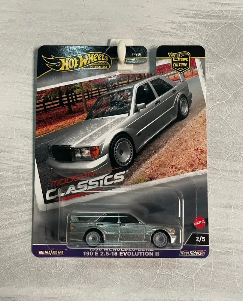 Hot Wheels Modern Classic 1990 Mercedes Benz 190E