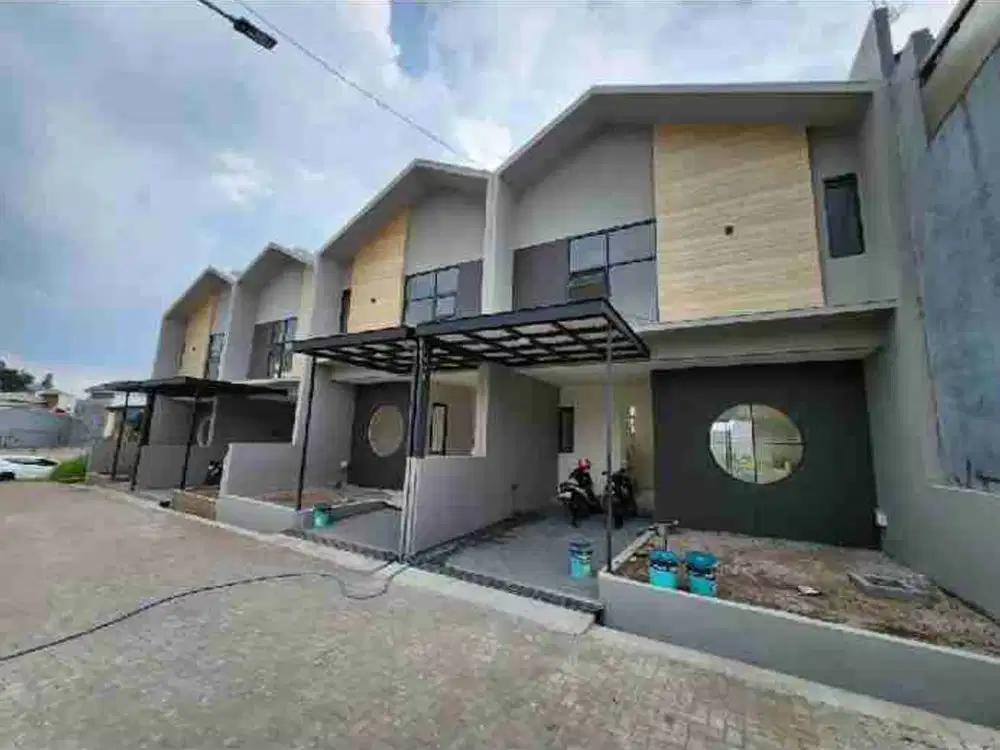 Dijual/For Sale Rumah baru minimalis 2 lantai Cluster Budi Luhur Asri.2