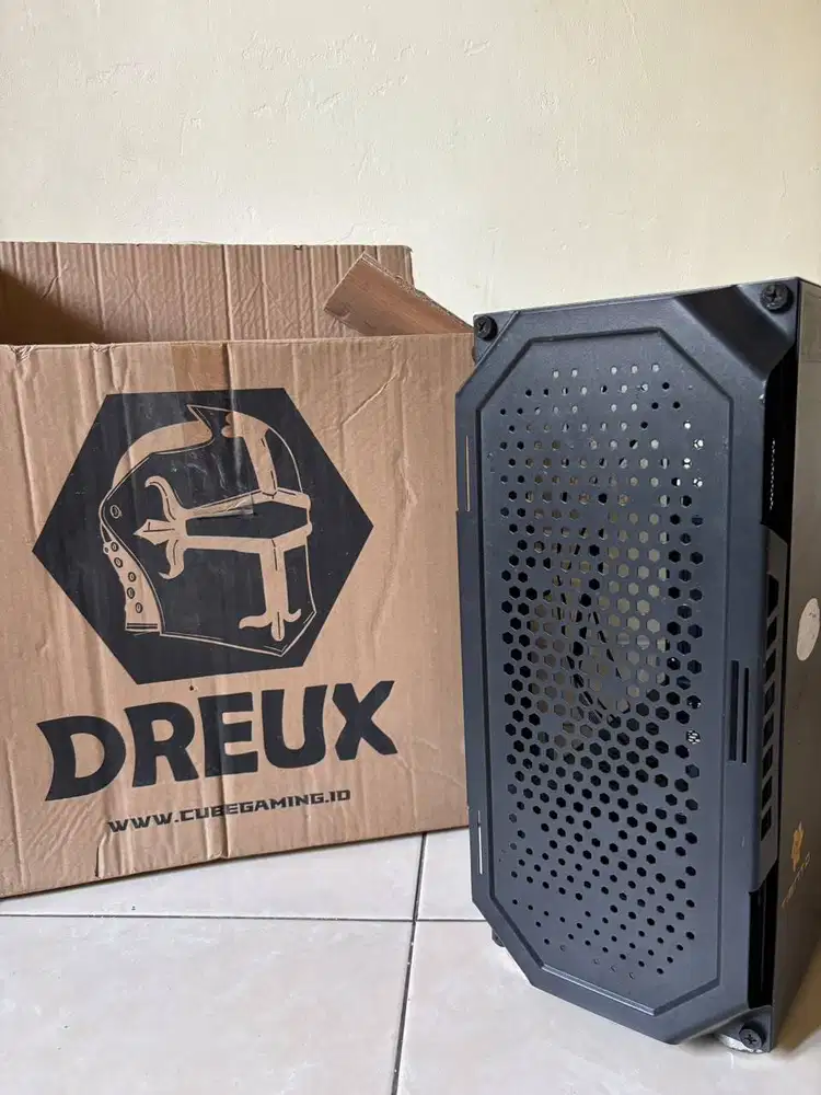 Casing PC Gaming CUBE DREUX Black