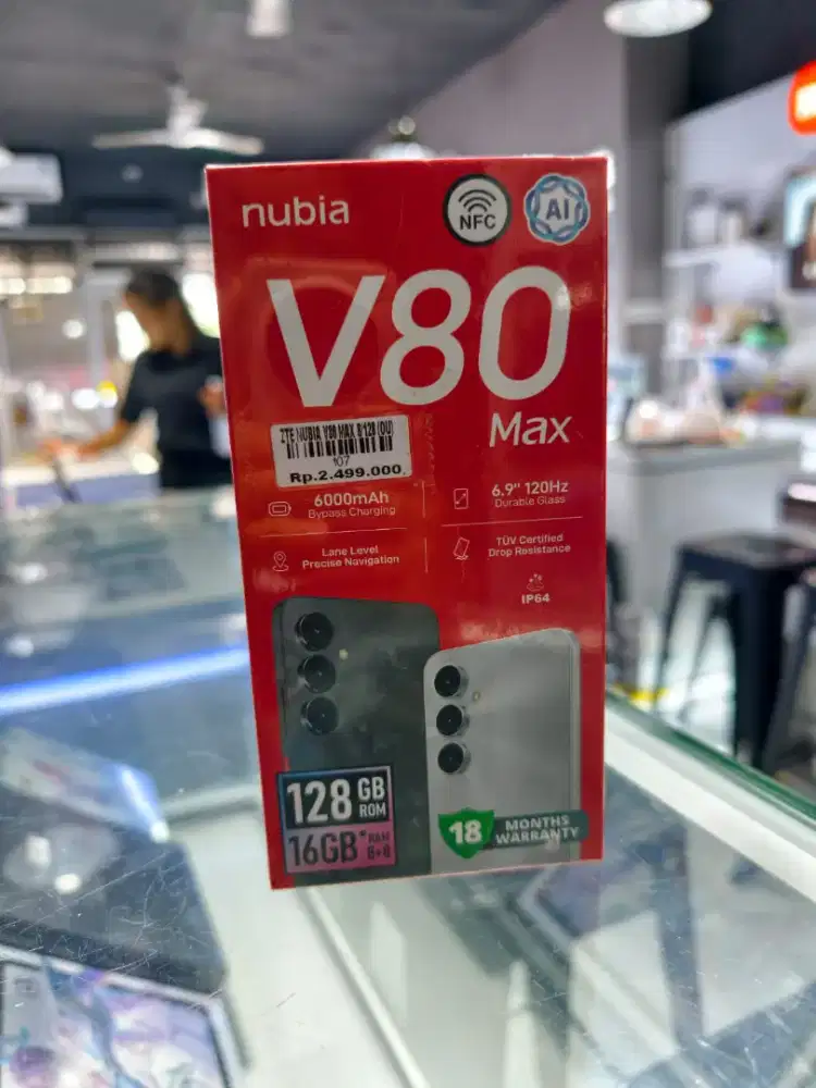 ZTE NUBIA V80 MAX 8/128 ATLANTIS DAHSYAT