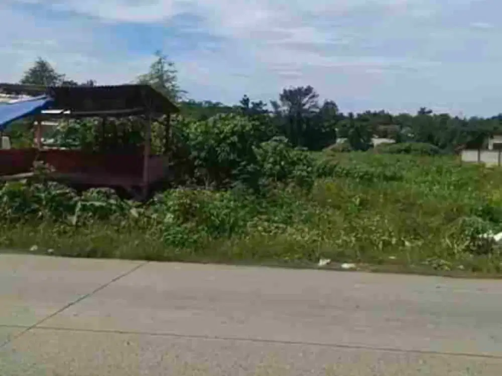 dijual tanah di jl raya kutruk rancaiyuh panongan
