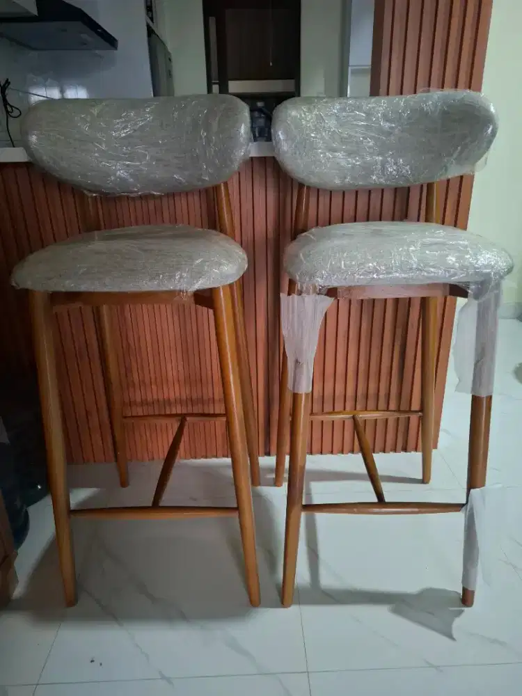 Kursi Bar Minimalis (Kursi Cafe) 2 unit