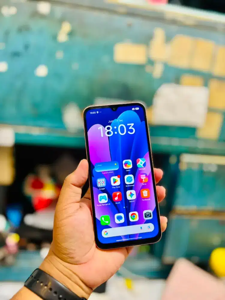 Redmi 15C 8/256 Hp casan 10 watt Min pemakaian