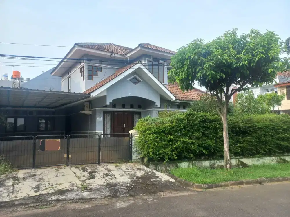 Rumah Hook Siap Huni Lingkungan Asri Di Kemang Pratama 2 Bekasi