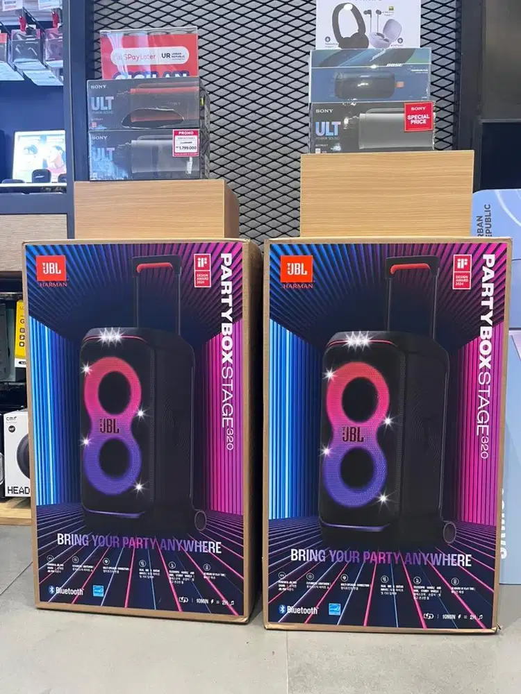 HOT PROMO • JBL PARTYBOX STAGE 320