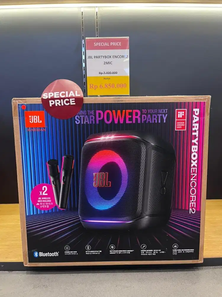 HOT PROMO • JBL PARTYBOX ENCORE 2