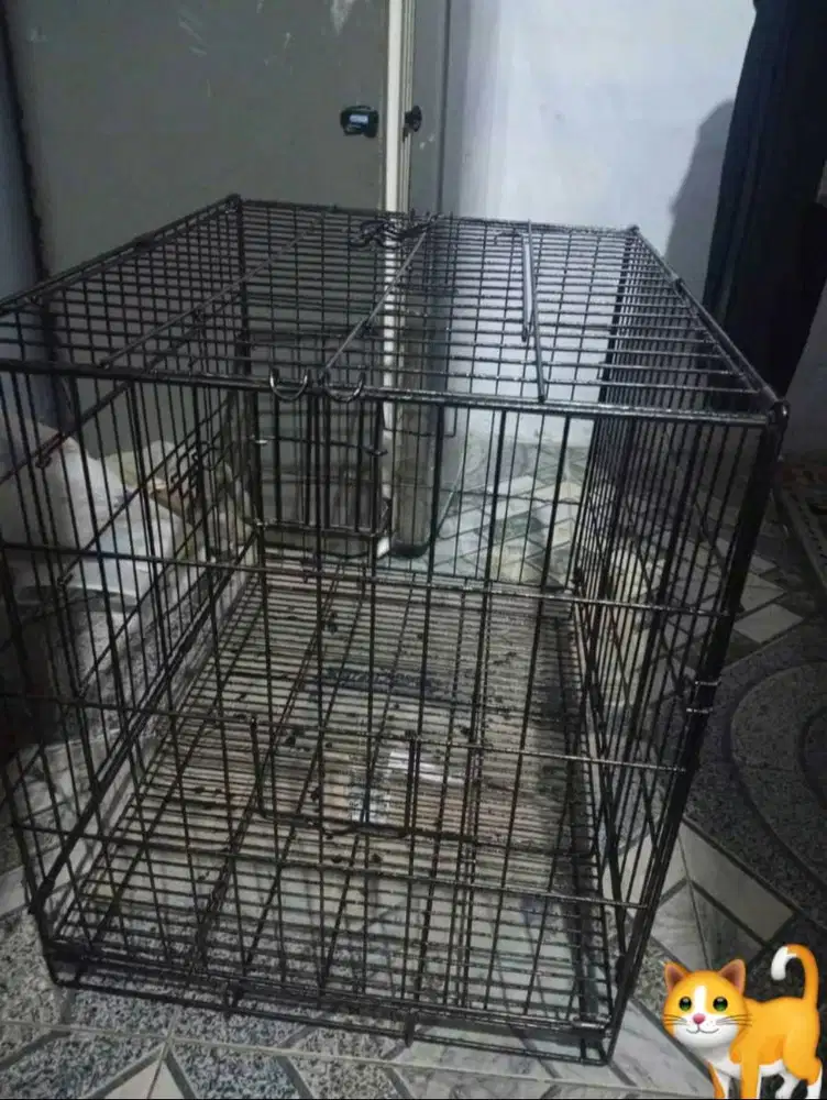 kandang kucing second bersih bagus