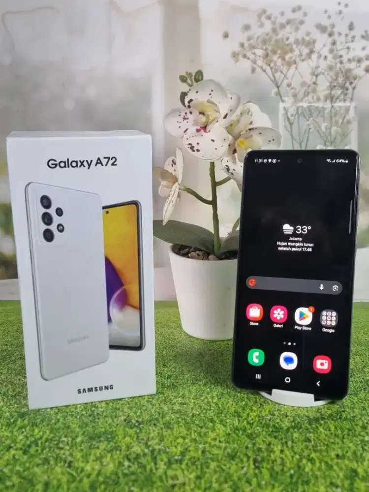JUAL 
SAMSUNG GALAXY A72 NFC 8/256