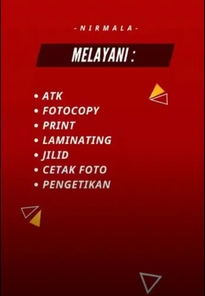 DICARI KARYAWATI TOKO PRINT, FOTOKOPI, ATK