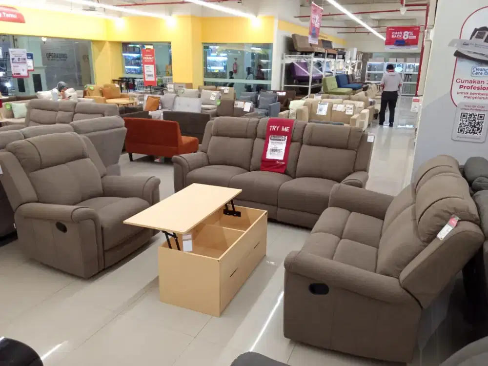 Kredit sofa recliner 1 set