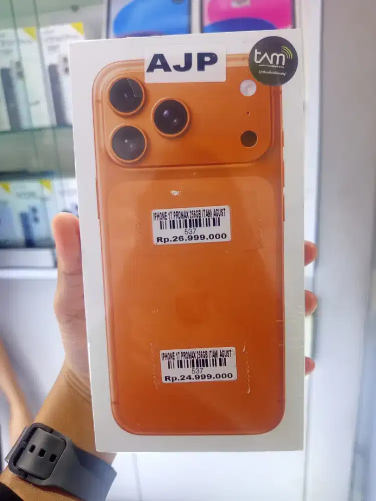 IPHONE 17 PROMAX 256 GB READY STOK DI TOKO ATLANTIS JEMPONG