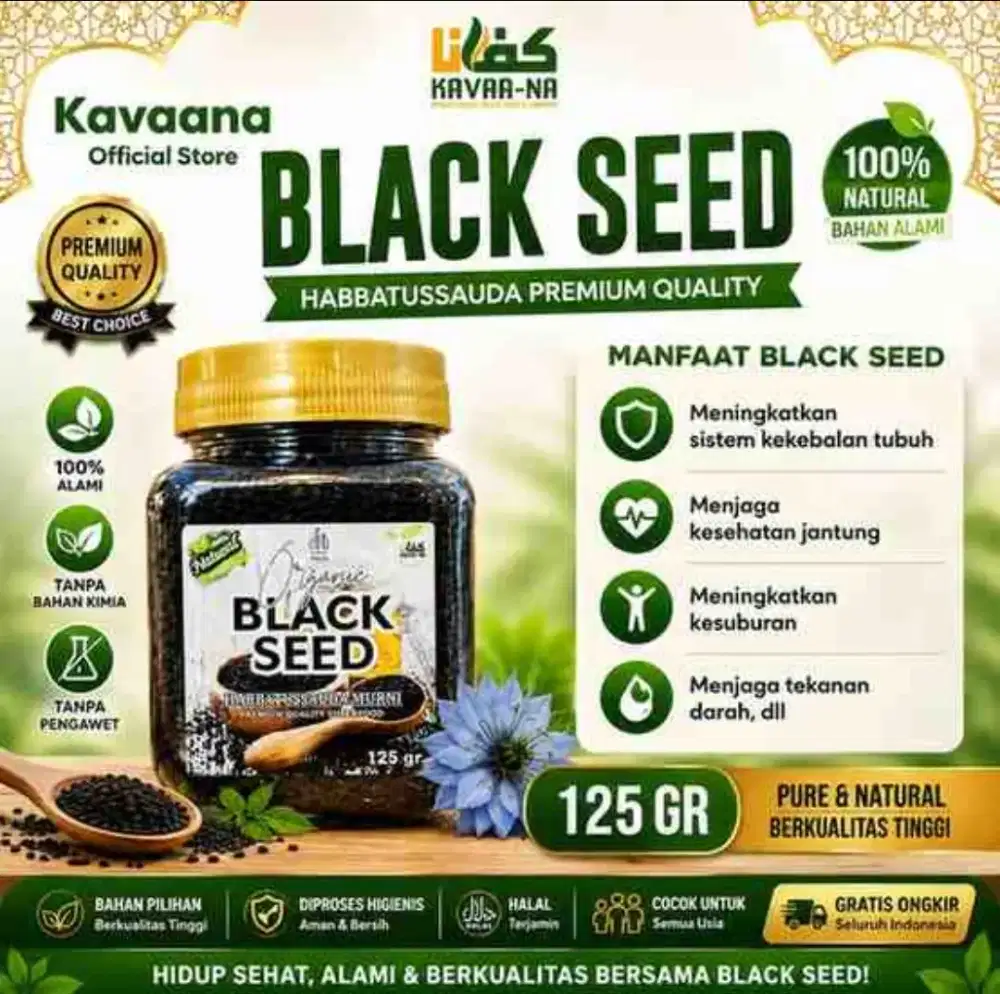 Black Seed Habbatussauda 125gr