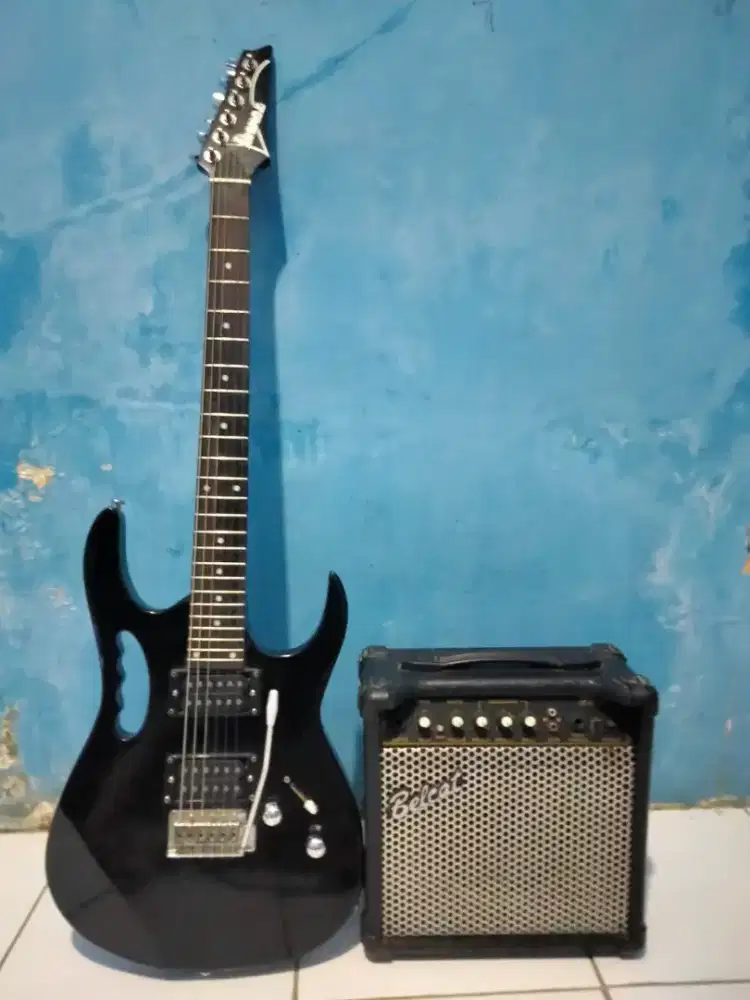 Dijual Gitar Ibanez dan Ampli