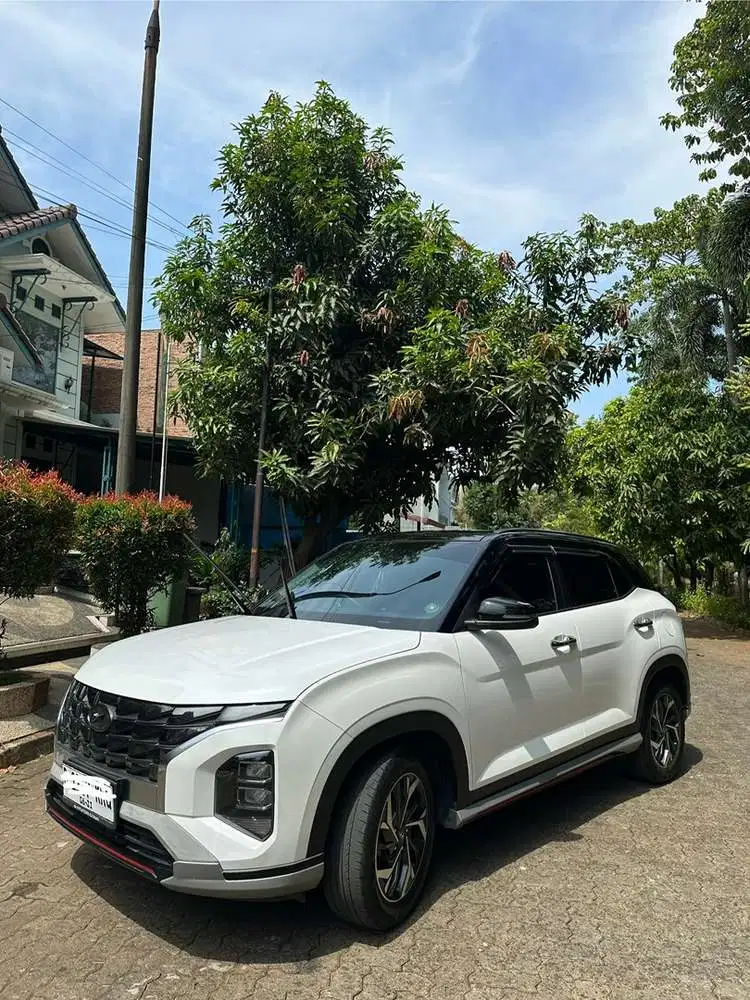 Hyundai Creta Prime 2022 Two Tone Putih – Tipe Tertinggi Km 45rbl