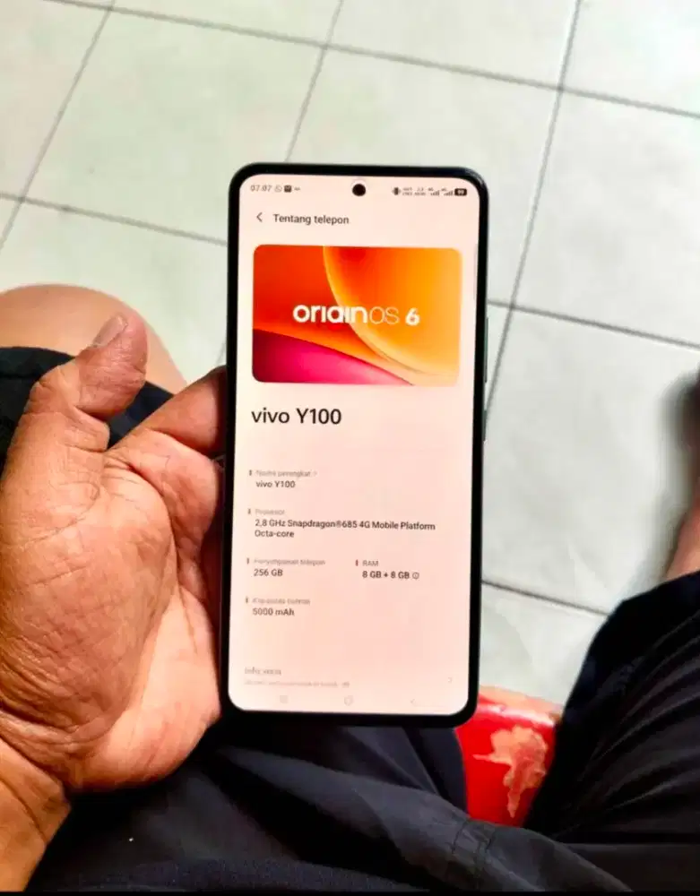 Vivo Y100 Ram 8/256 4G