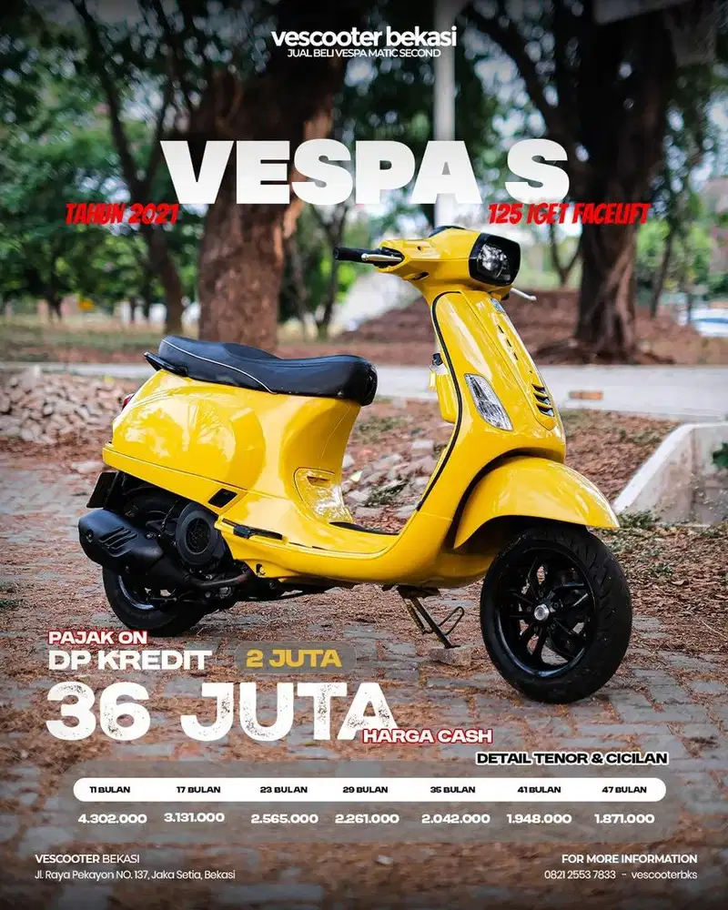 VESPA S 125 IGET FACELIFT 2021