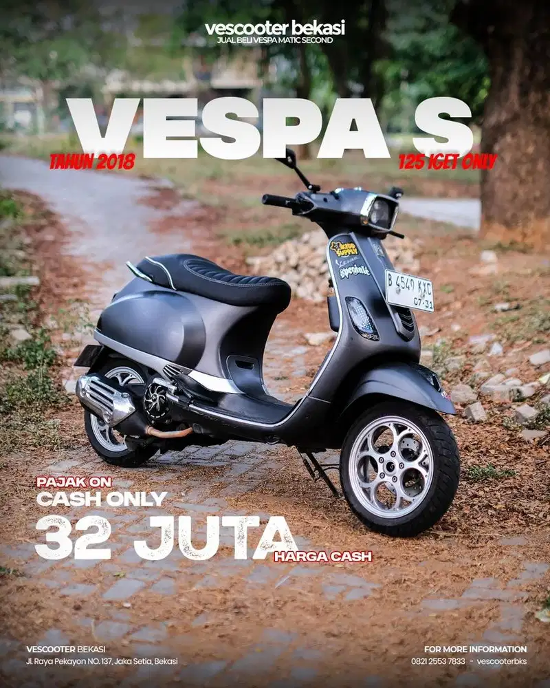 VESPA S 125 IGET ONLY 2018