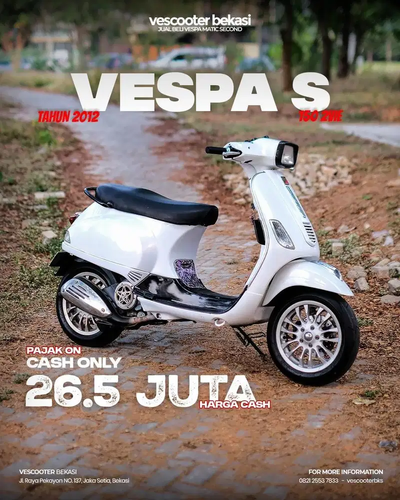 VESPA S 150 3VIE 2012