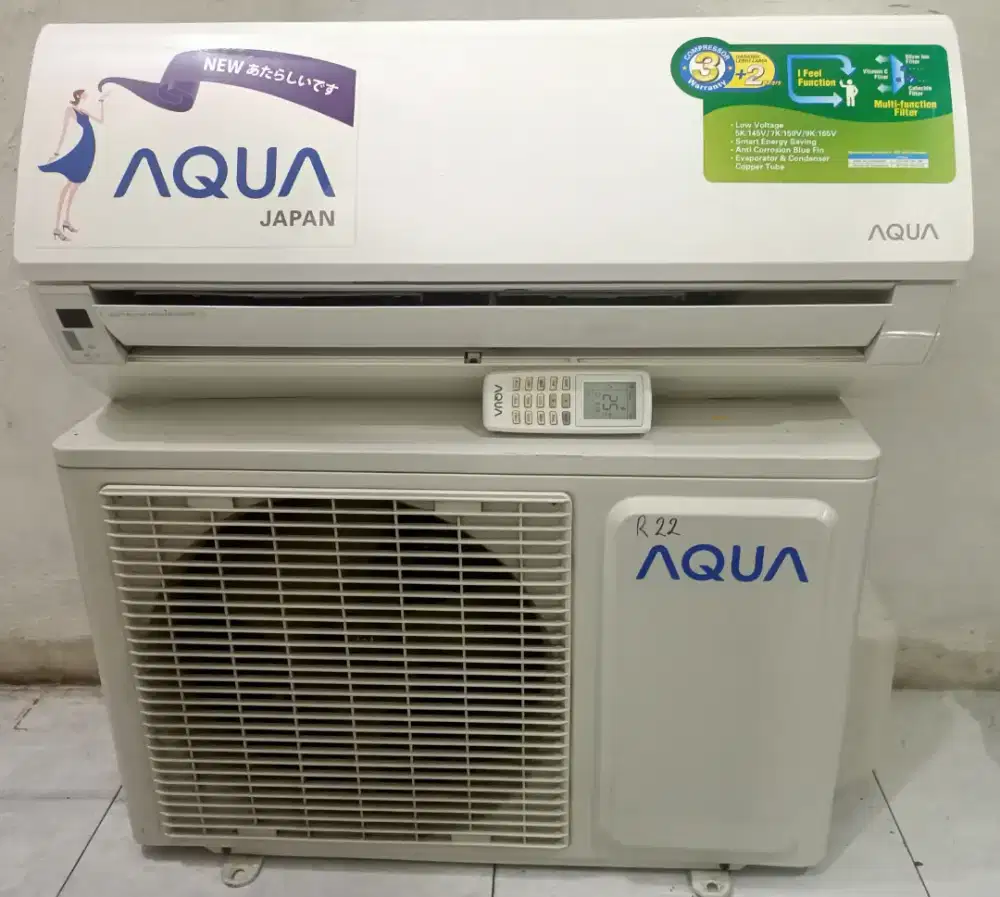 Jual ac AQuA  1 pk lowwat 690watt kondisi 95% ori semua