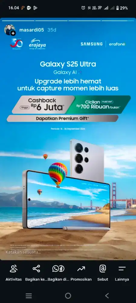 Hp terbaru di erafone mojoagung