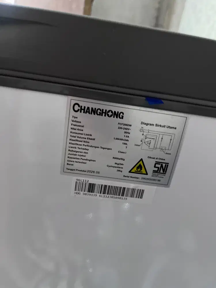 Freezer kulkas box