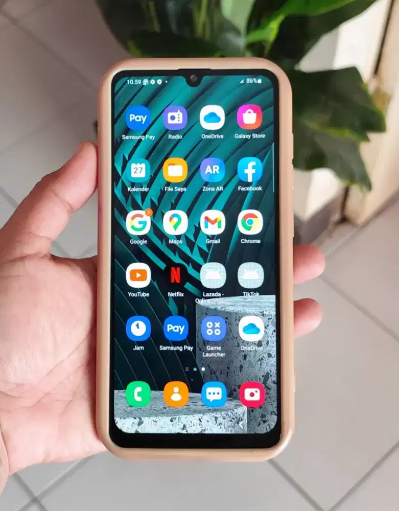 Dijual Samsung A31 4G NFC ram 8+8/128 layar 6,4inc normal smua HP cas
