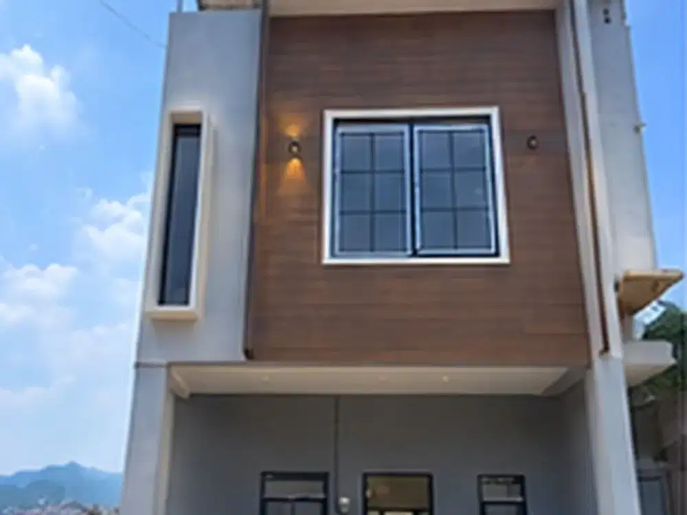 Rumah Modern 3 Lantai di Cikutra dekat kampus widyatama