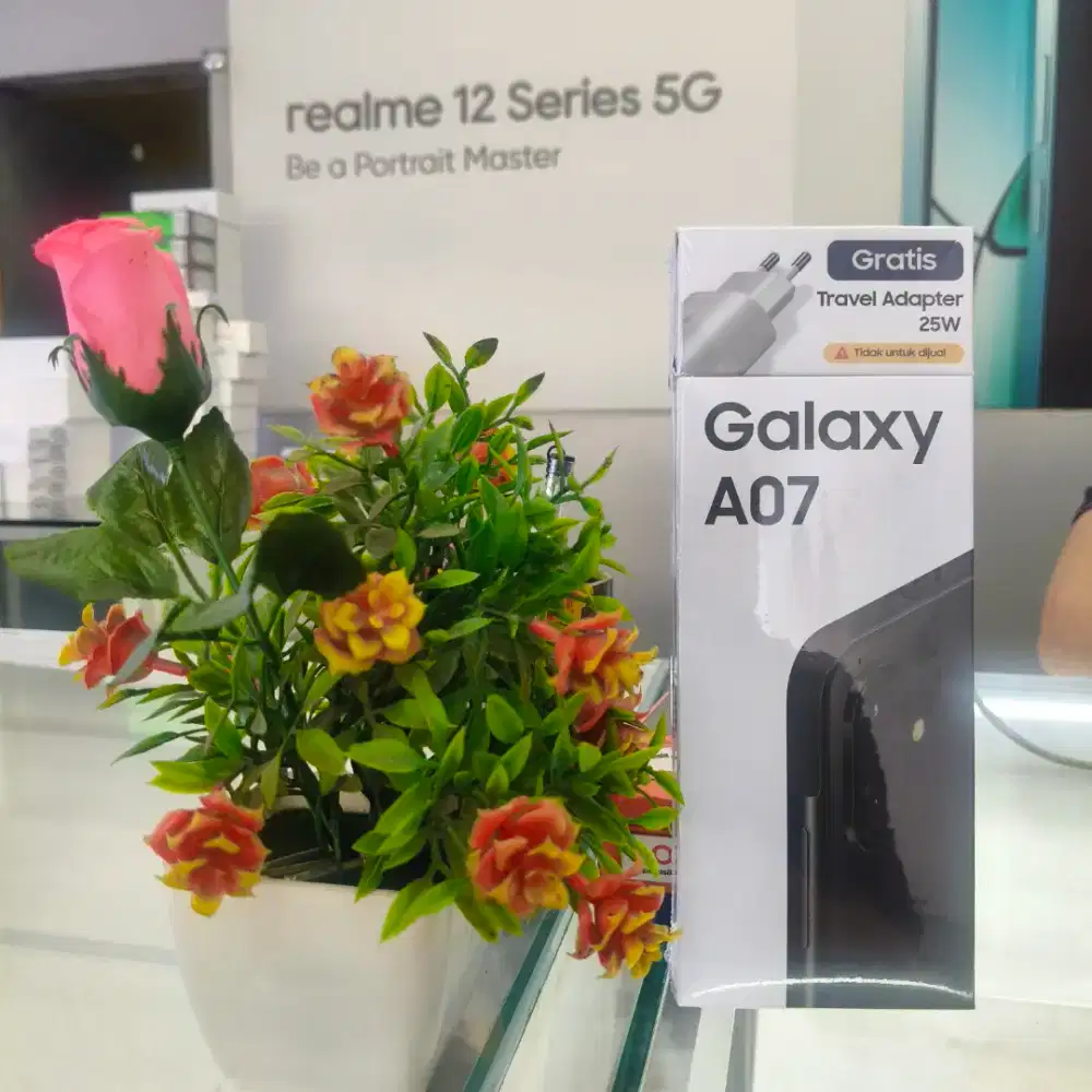 Samsung A07 4+8/64GB CASH/KREDIT TUKAR TAMBAH BISA COD FREE ONGKIR